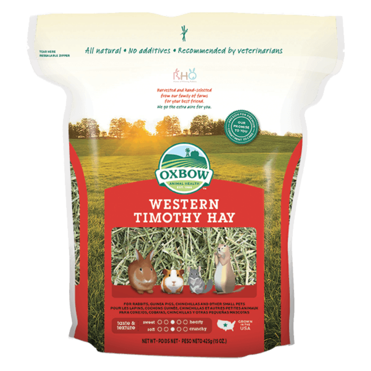 Oxbow Western Timothy Hay 15oz / 40oz – Rabbit Headquarters
