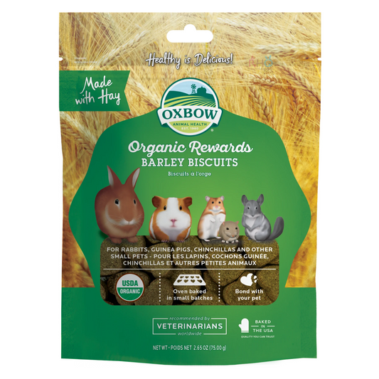 Oxbow Organic Barley Biscuits 75g