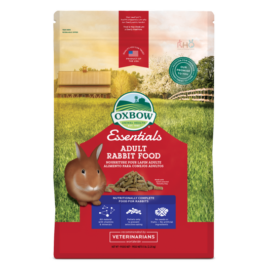Oxbow Essentials - Adult Rabbit Food (5 lbs)