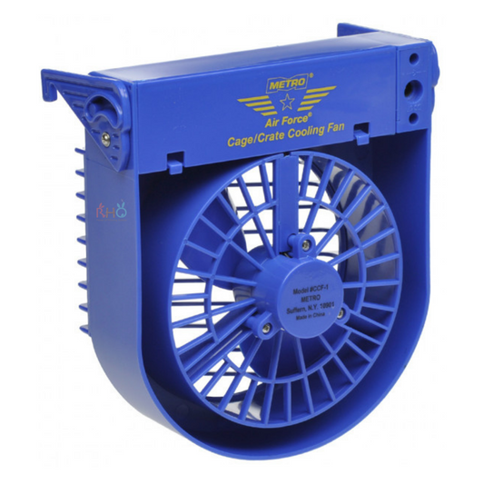 KW Cages Metro Air Force Clip On Cage/Crate Cooling Fan