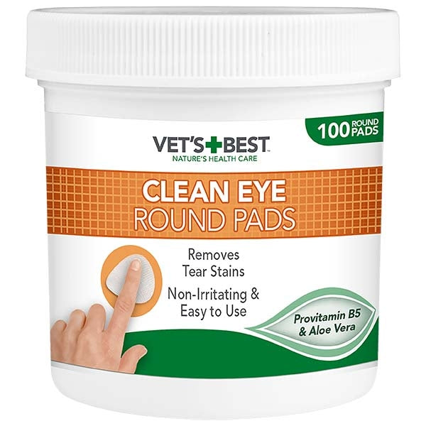 Vet's Best - Clean Eye Round Pads 100pc