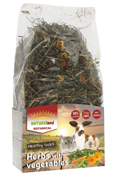 Clearance : Natureland Botanical Herbs with Vegetables 125g