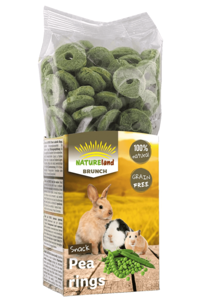 Natureland Brunch - Pea Rings 100 g