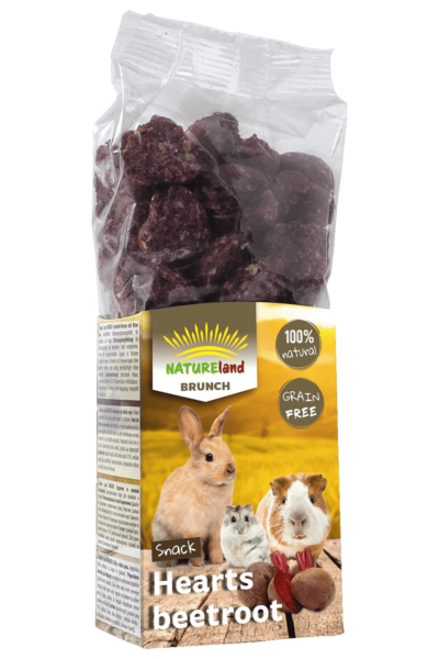 Natureland Brunch - Hearts with Beetroot 150 g