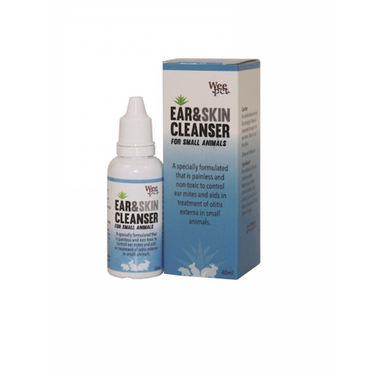 Weepet EAR & Skin Cleanser for small animals 40ml