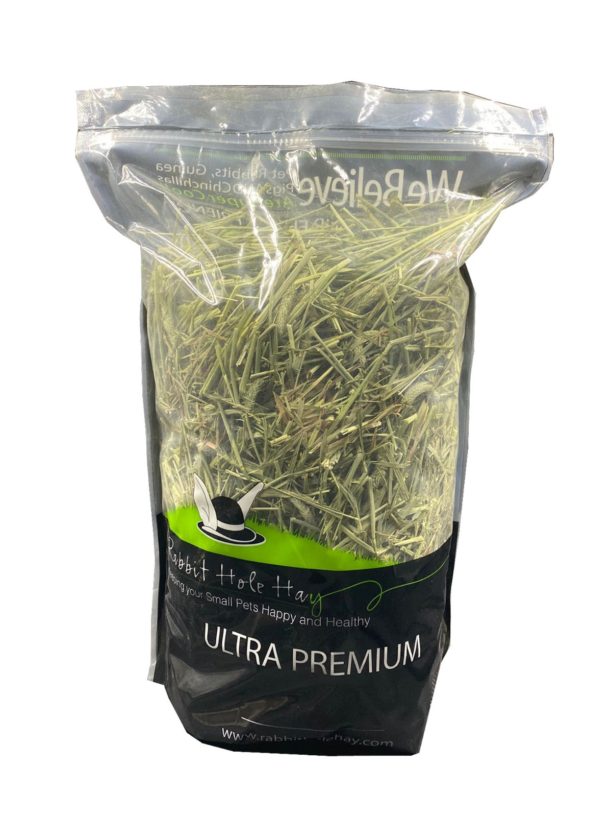 Rabbit Hole Hay - Ultra Premium Coarse/1st Cutting Timothy Hay 24oz ...
