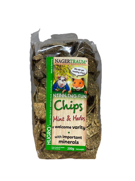 Clearance : Hugro Mint & Herbs Chips 200g (Exp : July 2025)