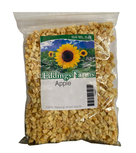 KW Cages Dried Apple Dices 170g